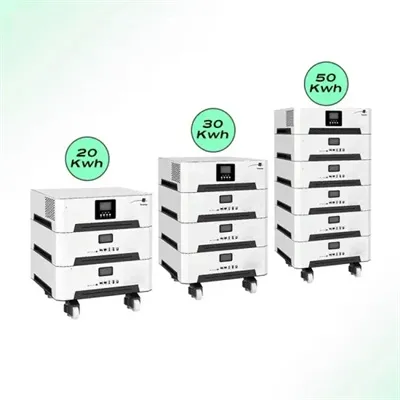 Outdoor mobile power battery cabinet voltage